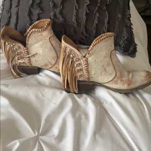 COPY - White Ankle Booties-7.5